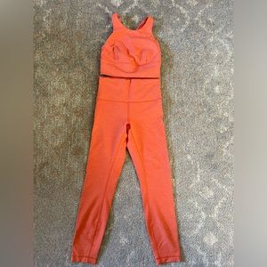 Lululemon two piece workout set